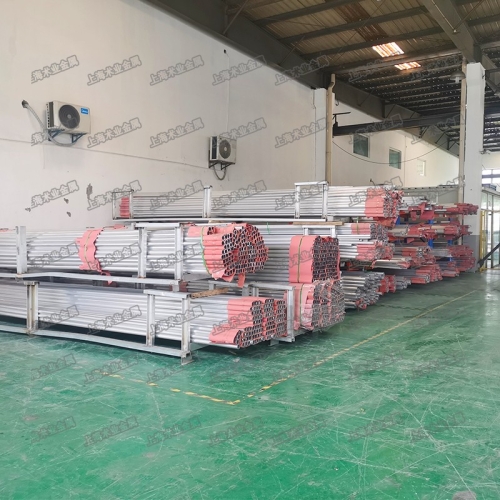 高硬度高強度6061-t6鋁材車間陳放區(qū)